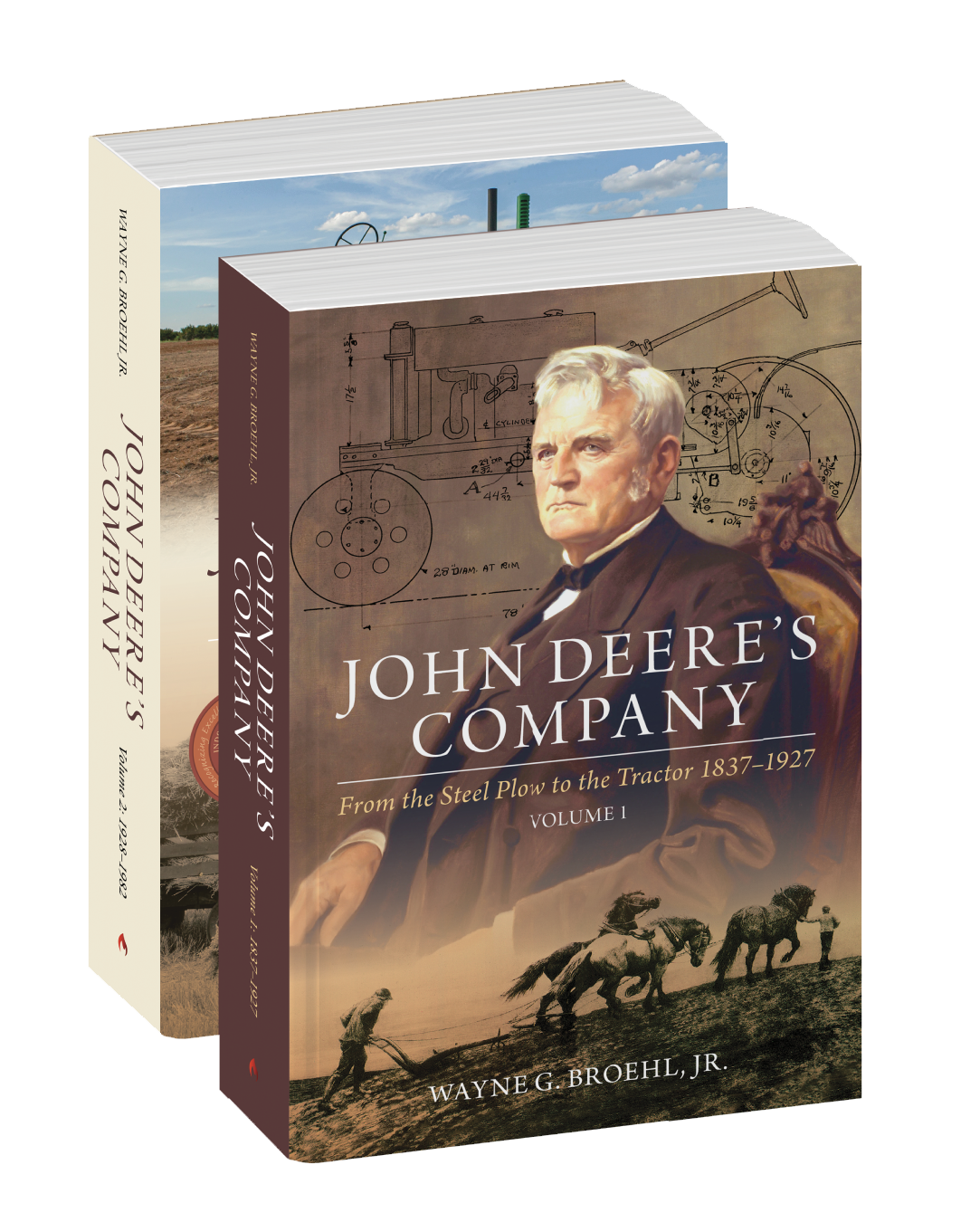 John Deere's Company Vol 1 and 2 softcover | Octane Press